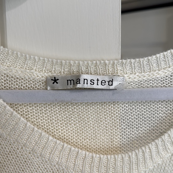 Mansted Danish Linen Oversized Tunic Cream Large - Picture 2 of 5